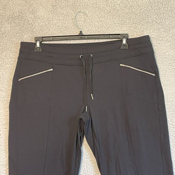 Athleta Pants Women’s XLAlpine Valley Black Fleece Lined Outdoor P22 - Picture 3 of 9